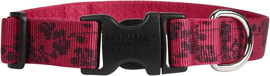 LUPINE - Dog Collar 16-28" - Plum Blossom