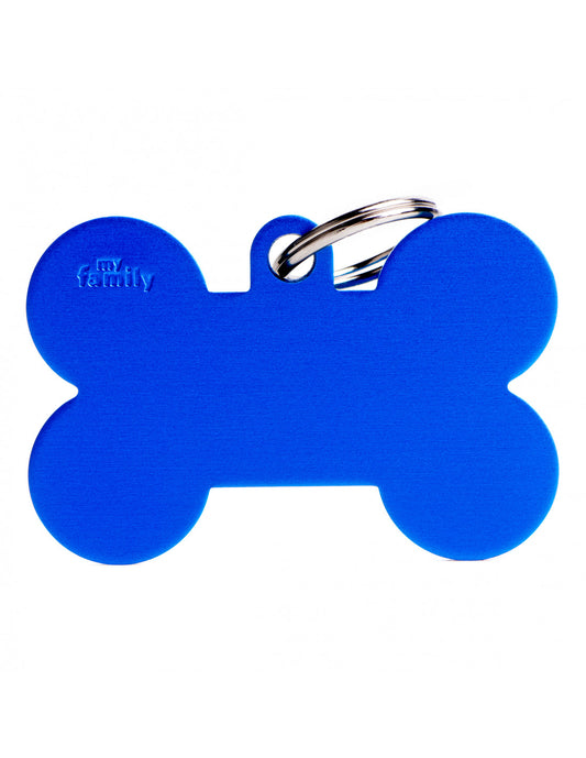 MY FAMILY - Blue XL Aluminum Bone