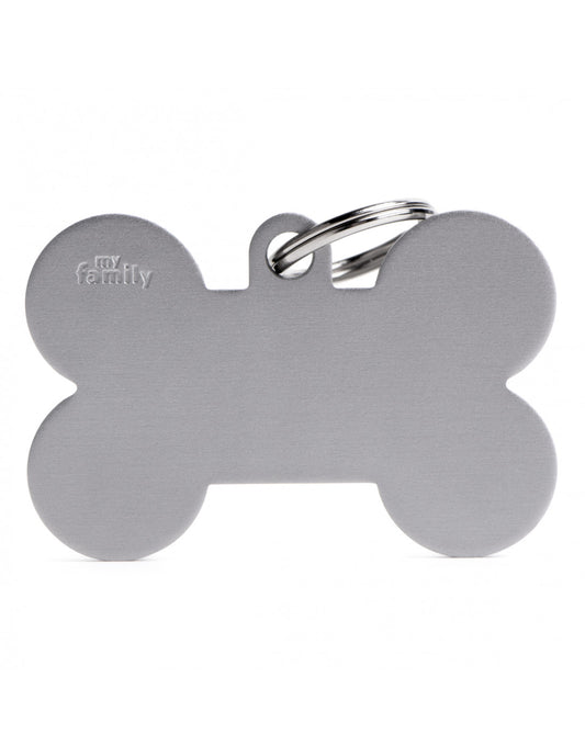 MY FAMILY - Grey XL Aluminum Bone