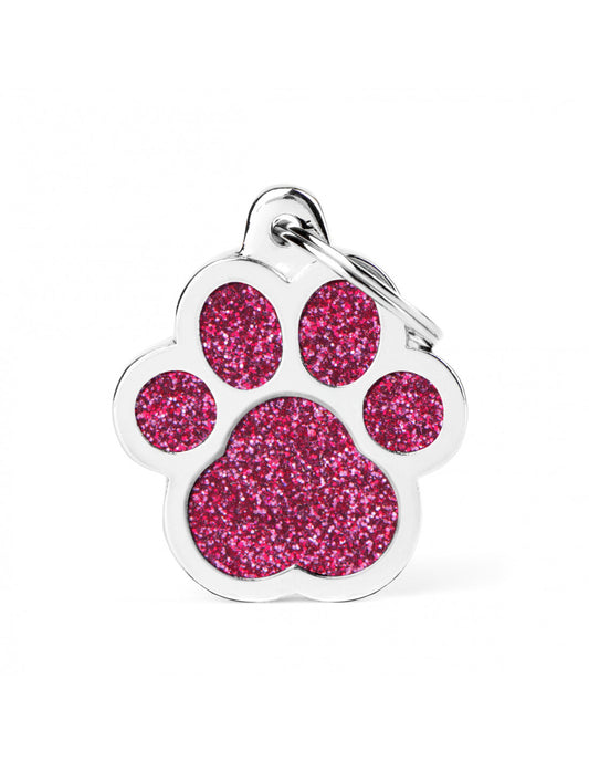 MY FAMILY - Paw Glitter Pink