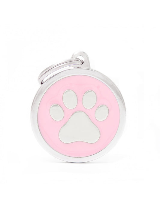 MY FAMILY - Pink Big Circle Paw