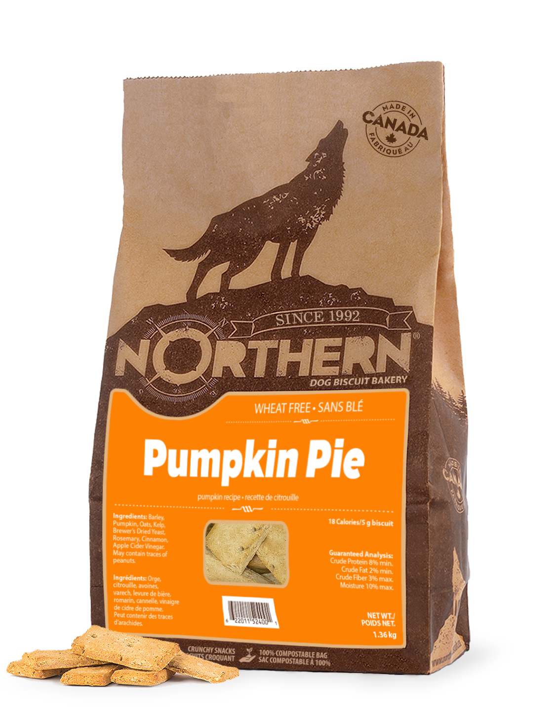 Northern Pet Pumpkin Pie 500g