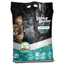 Odour Buster Multi-Cat Premium Cat Litter 12kg