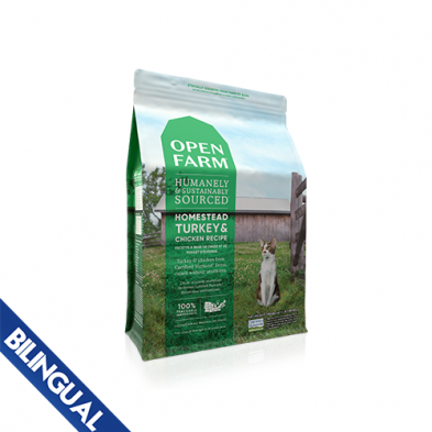 OPEN FARM Homestead Chicken & Turkey 4lb