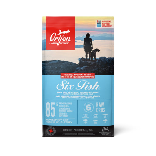 Orijen Canine Six Fish 11.4kg