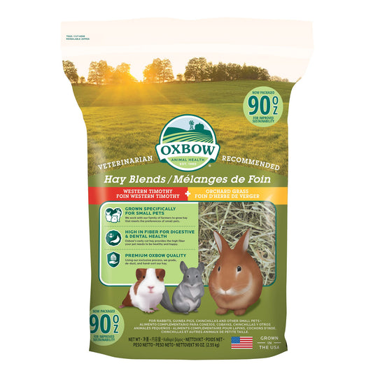 OXBOW - Hay Blends (Timothy/Orchard Grass) - 40 oz