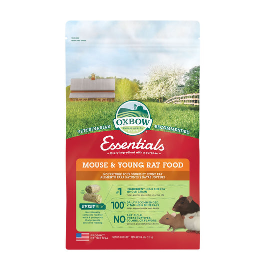 OXBOW Mouse & Young Rat Diet 2.5 LB