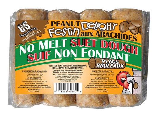 PEANUT NO MELT SUET DOUGH PLUGS