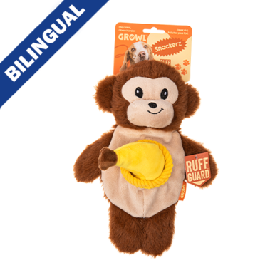 GROWL Snackerz - Monkey