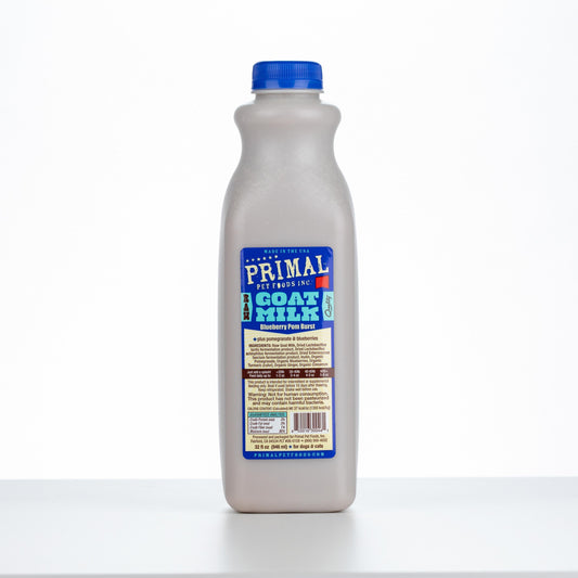PRIMAL Frozen Goat Milk Cat-Dog 32oz - Pom Burst