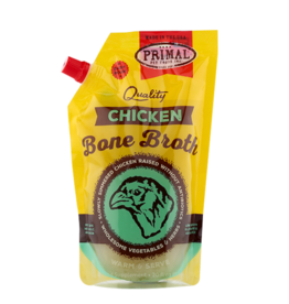 PRIMAL Frozen Broth Cat/Dog 20oz - Chicken