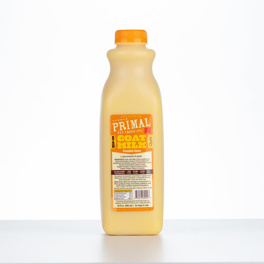 PRIMAL Frozen Goat Milk Cat-Dog 32oz - Pumpkin Spice
