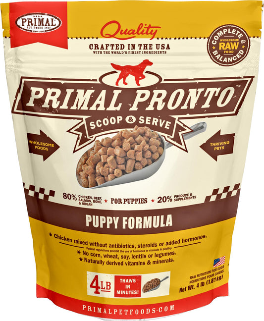 Primal Frozen Pronto Puppy - 4lb