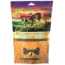 Zignature Kangaroo Soft Moist Treats for Dogs 4 oz