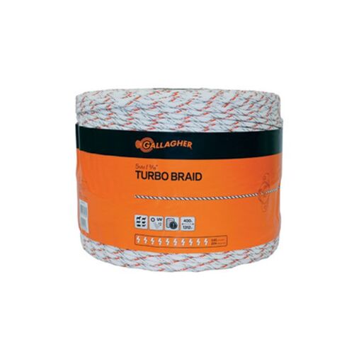 Gallagher Turbo Equine Braided Rope 400M