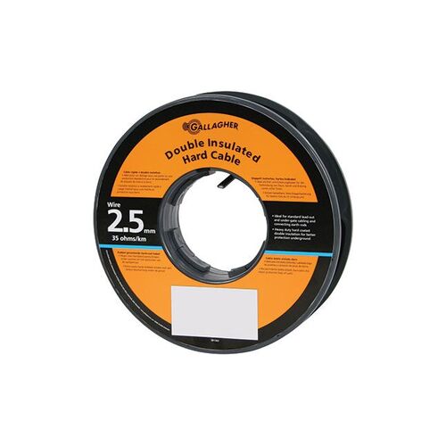 Gallagher Double Insulated Hard Cable - 20m