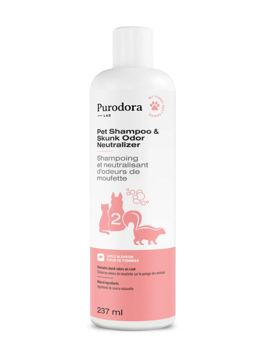 PURODORA Skunk Odor Shampoo for Pets 250ML