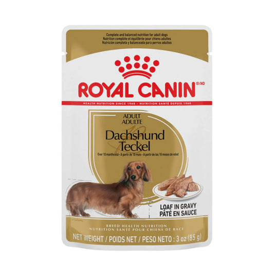 Royal Canin Dachshund POUCH Chunks in Gravy 3oz