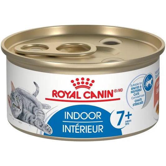Royal Canin Feline Health Nutrition Indoor 7+ Morsels in Gravy -  24 / 3oz