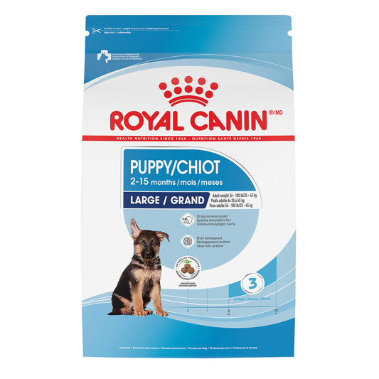 Royal Canin Large Breed Puppy 17lb