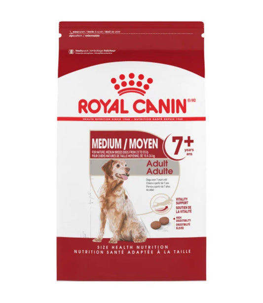 Royal Canin Medium Breed Adult 7+ 30lb