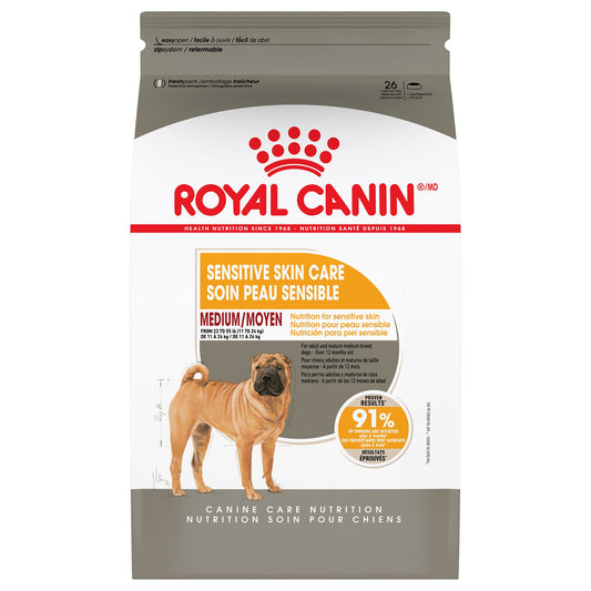 Royal Canin Medium Breed Sensitive Skin Care 30lb